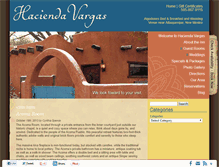 Tablet Screenshot of haciendavargas.com